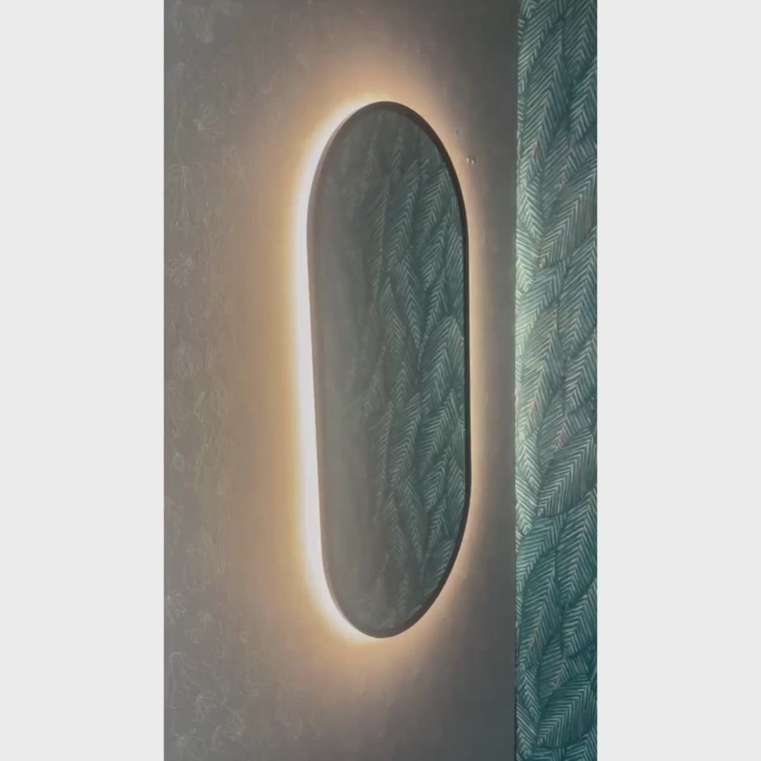 Mirror with LED frame