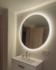 round frontlit mirror 900mm